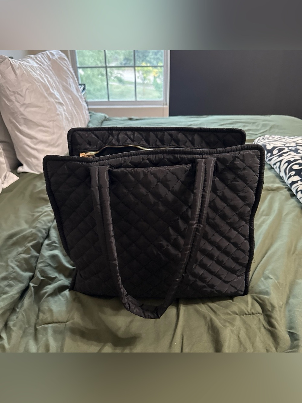 Othr Black Quilted Tote Bag - Women's Shoulder Carryall